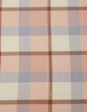 Check Print Blanket Scarf, , large