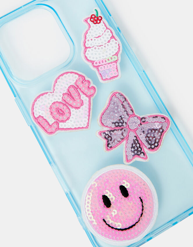 4-Pack Love Sequin Stick-On Patches, , large