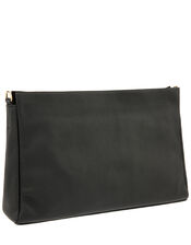 Jane Leather and Suede Clutch Bag, , large