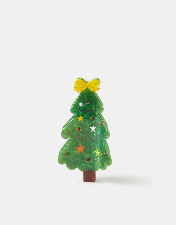 Christmas Tree Claw Clip, , large