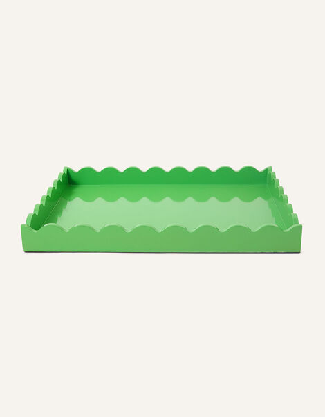High Gloss Large Scallop Tray, , large