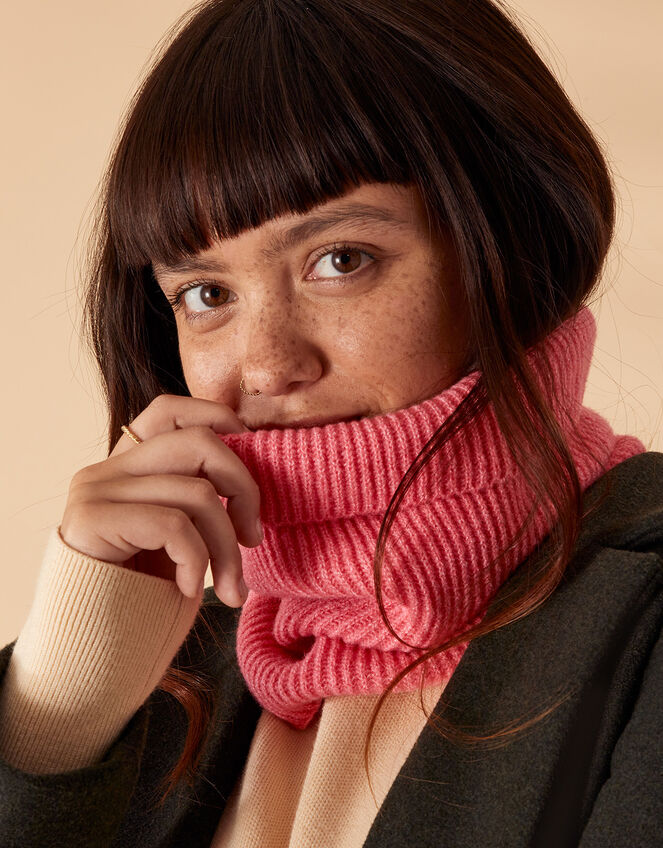 Plain Snood, Pink (PINK), large