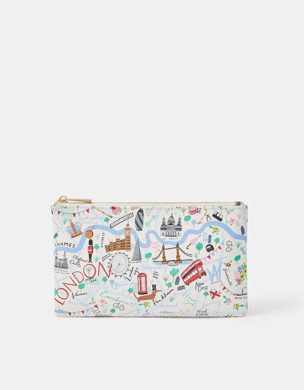 London Print Pencil Case, , large