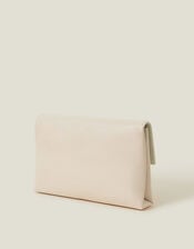 Patent Fold-Over Clutch Bag, , large
