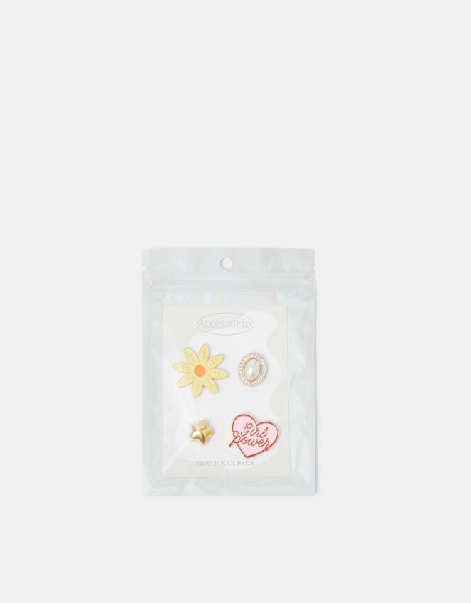 Girl Power 3D Tech Sticker Pack, , large
