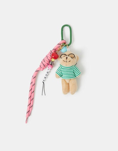 Accessorize x Good Manners Lucky Bear Bag Charm, , large