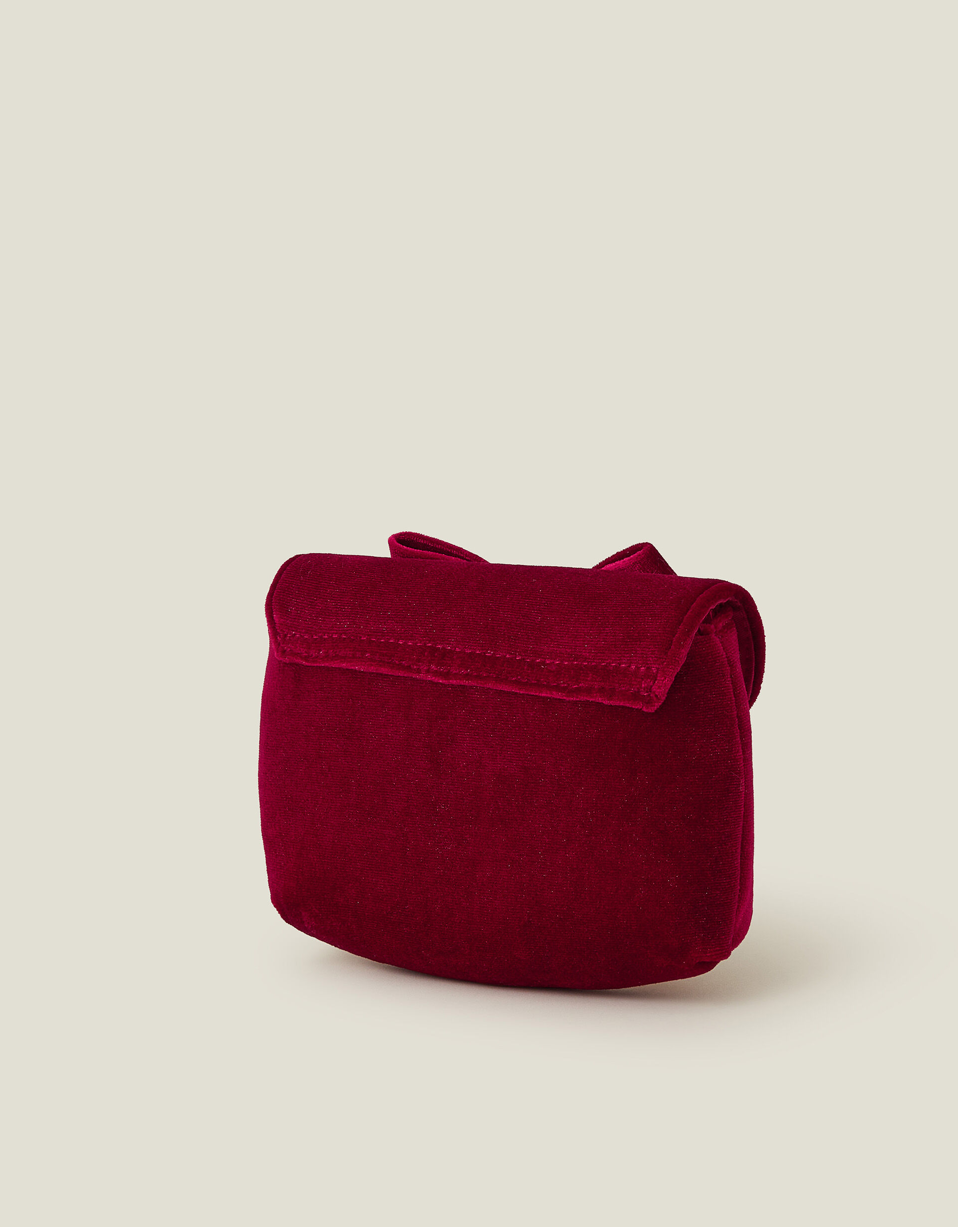 Girls Velvet Bow Shoulder Bag Bags Accessorize ROI