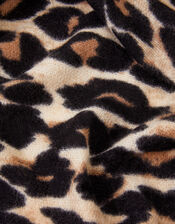 Leopard Blanket Scarf, , large