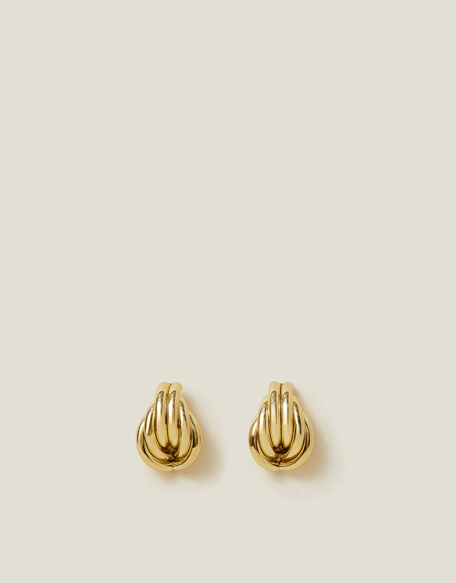 Twist Knot Drop Earrings, , large