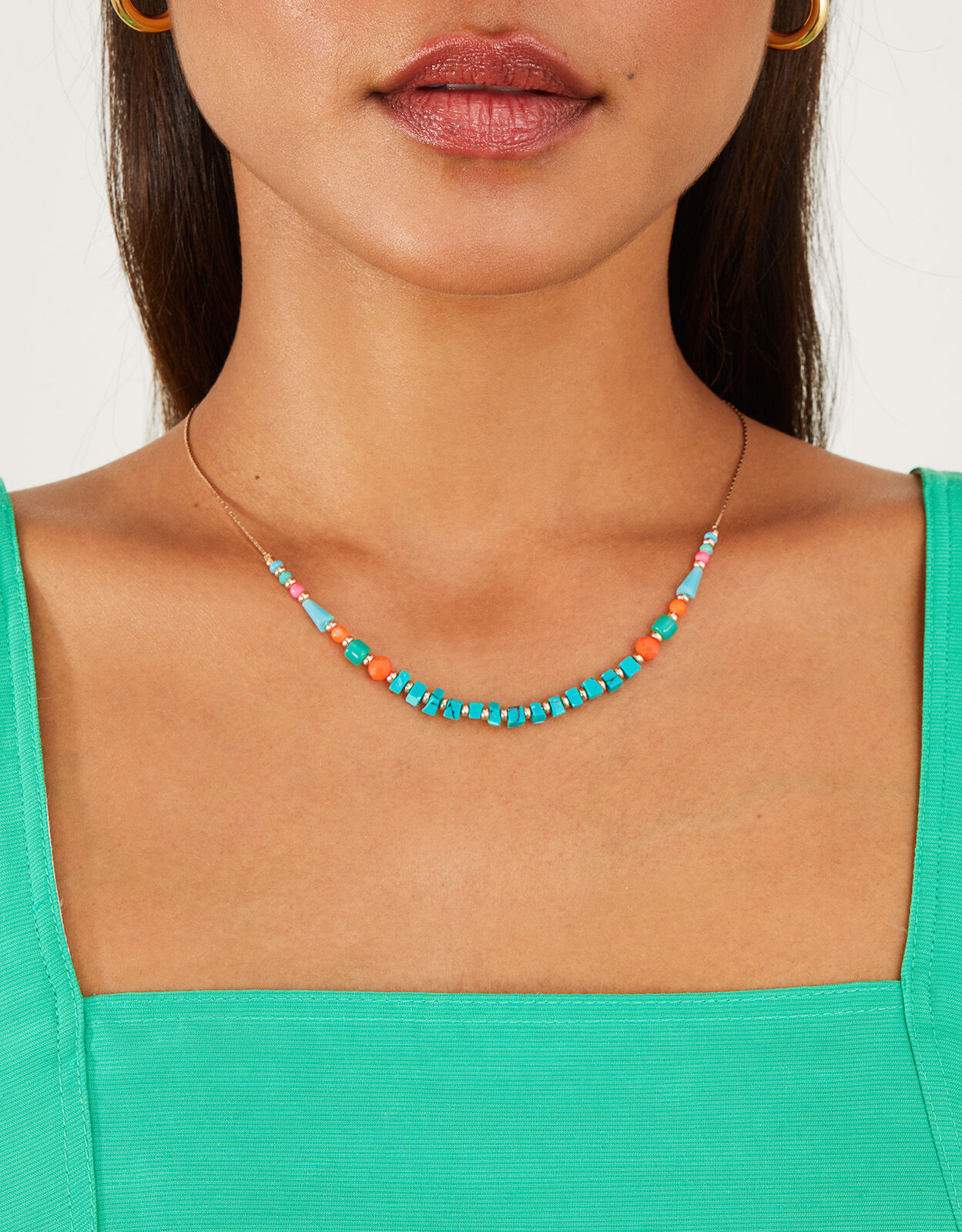 Bright Beaded Necklace