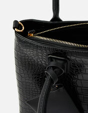 Caroline Handheld Bag, Black (BLACK), large