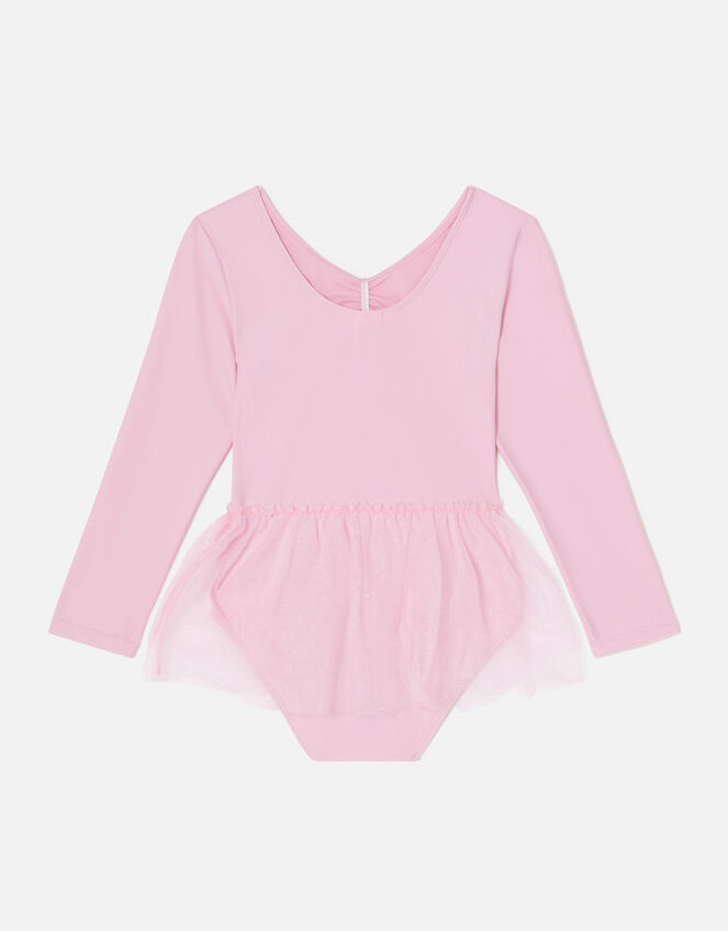 Girls Tutu Leotard, Pink (PINK), large