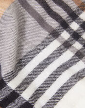 London Check Blanket Scarf, , large