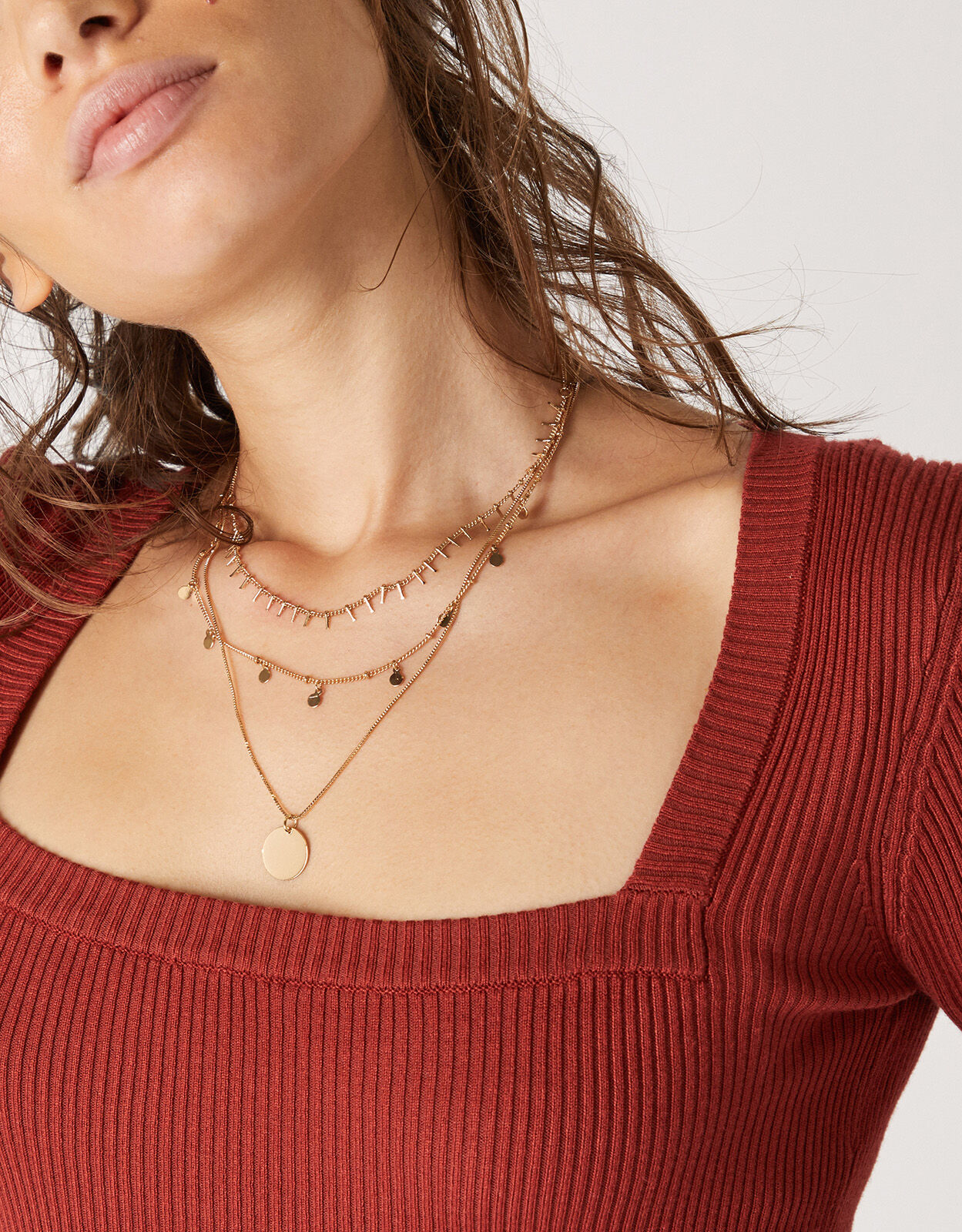 Accessorize layered clearance necklace