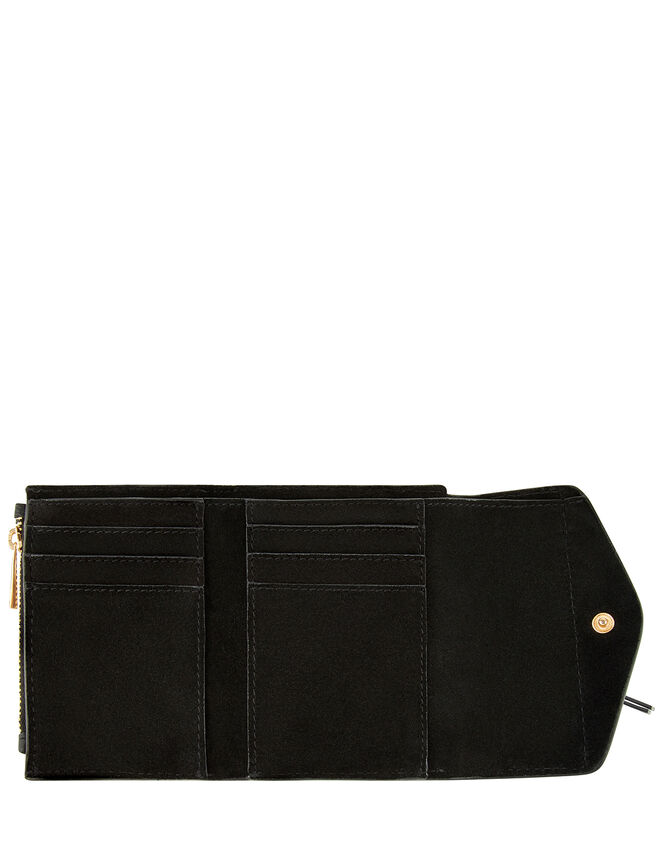 Lula Leather and Suede Wallet, , large