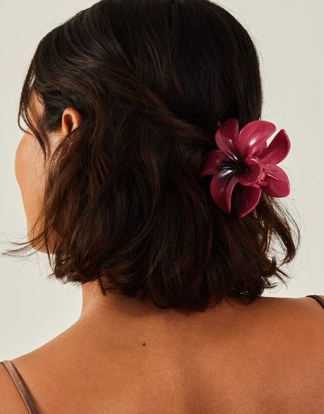 Tropical Flower Claw Clip, , large
