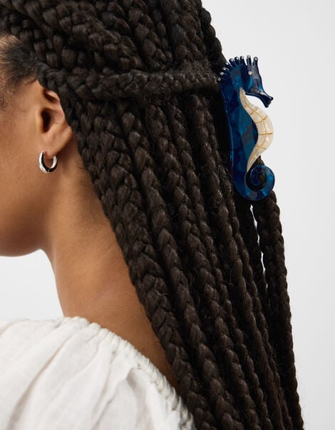 Seahorse Claw Clip, , large