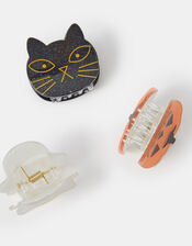 3-Pack Mini Halloween Claw Clips, , large
