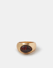 Resin Stone Ring, Brown (BROWN), large
