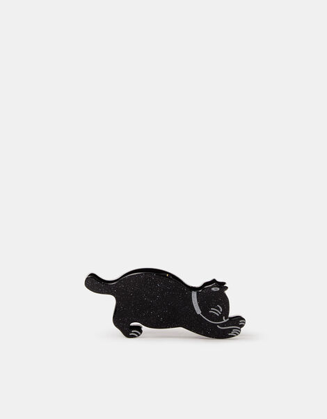 Black Cat Claw Clip, , large