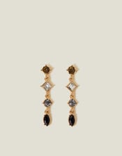 Gemstone Drop Earrings, , large