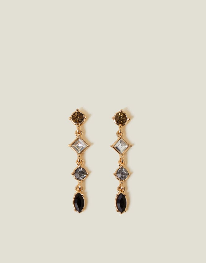 Gemstone Drop Earrings, , large