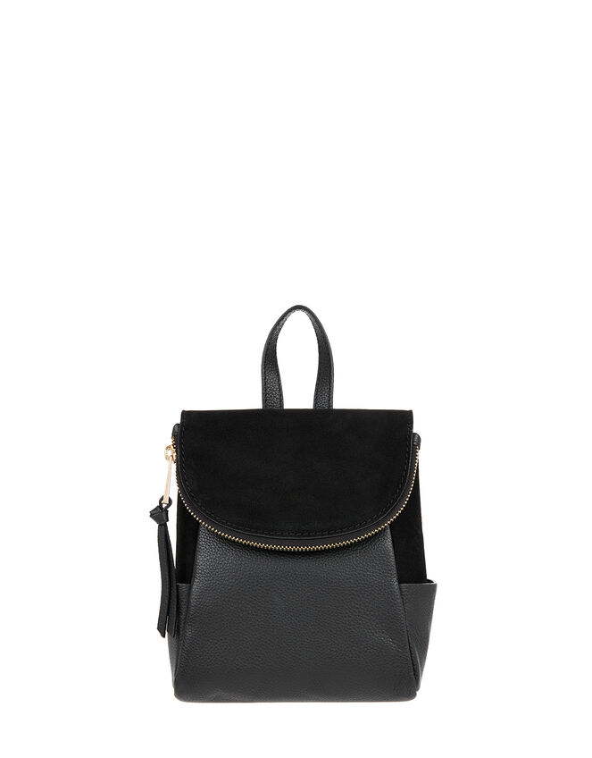 Mini Isabel Zip Flap Backpack, , large