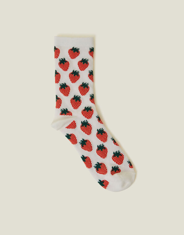 Strawberry Socks, , large