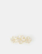 Pearl Flower Hair Barrette Hair Clip, , large