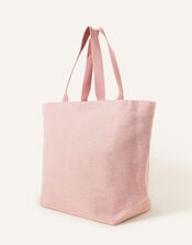 Embroidered Shell Beach Tote , , large