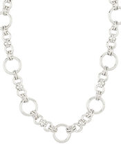 Chunky Link Collar Necklace, , large