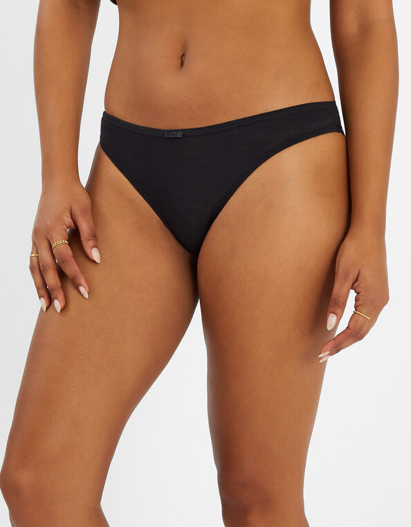 2-Pack Lace-Back Brazilian Briefs, Multi (ASSORTED), large