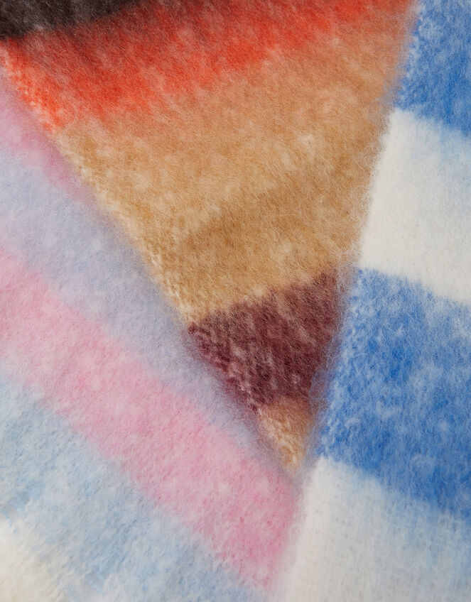 Super Soft Mix Stripe Scarf, , large