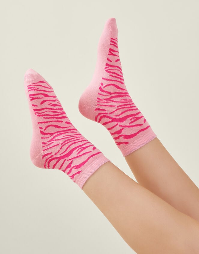 2-Pack Animal Print Socks, , large