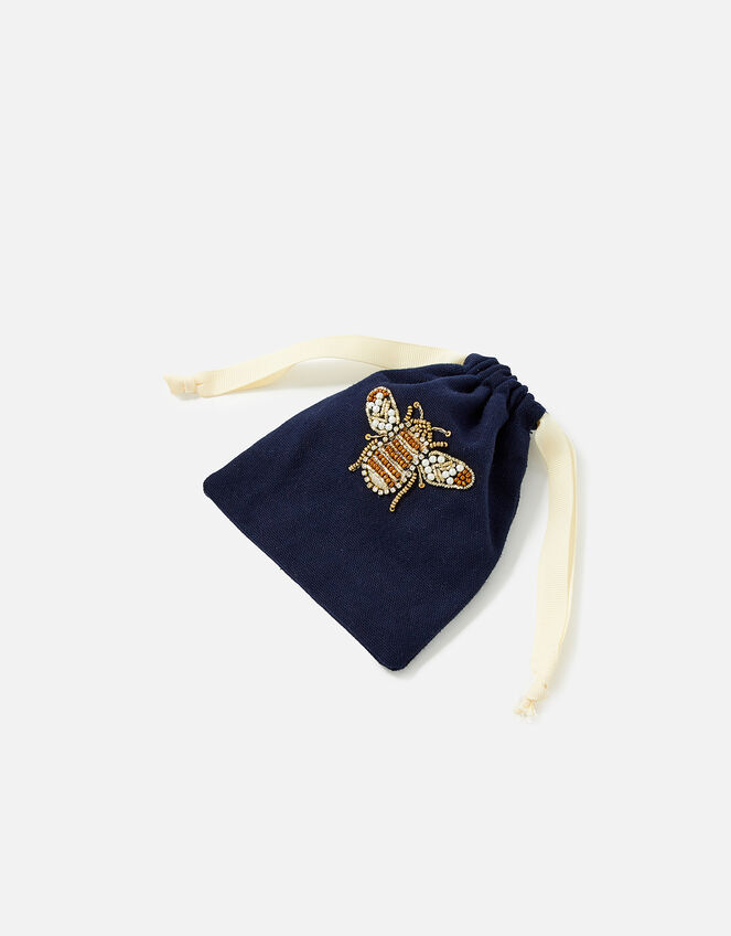 Bee Silk Eye Mask and Scrunchie Set WWF Collaboration, , large