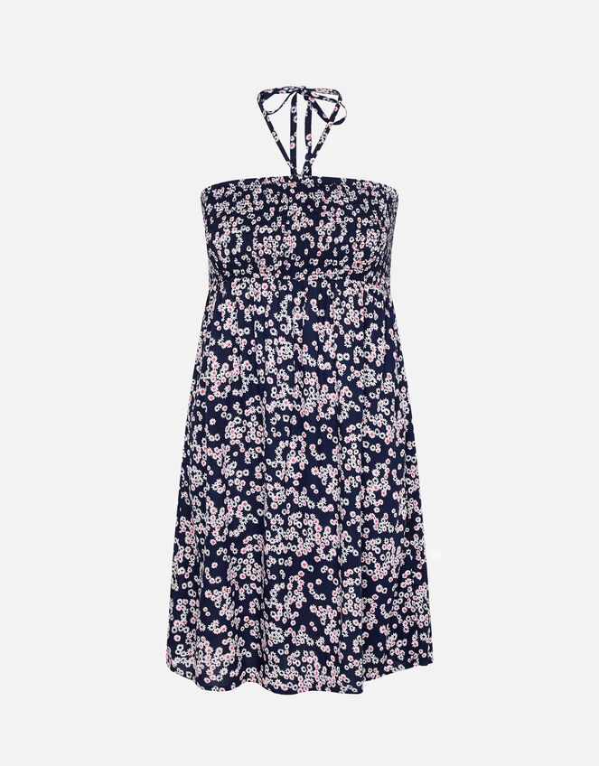 Daisy Bandeau Dress, Blue (NAVY), large