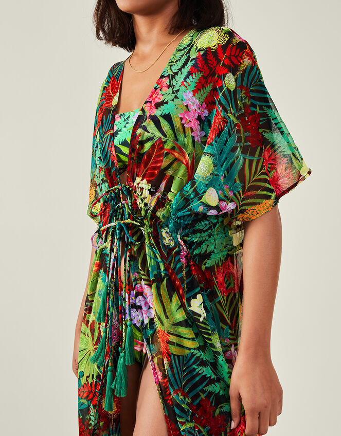 Jungle Chiffon Kaftan, Multi (BRIGHTS MULTI), large