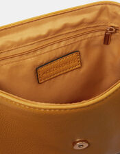 Sun Faux Leather Crossbody Bag, , large