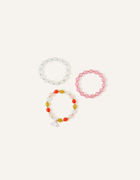 Girls Cloud Stretch Bracelets Set of Three, , large