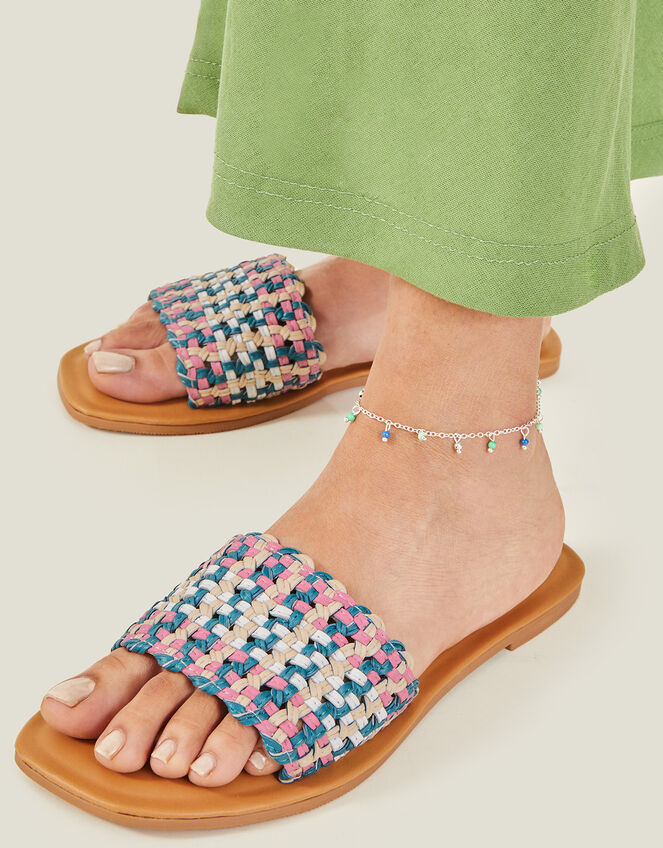 4-Pack Bead Drop Anklets, , large