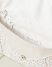 Bridal Embellished Clutch Bag, , large