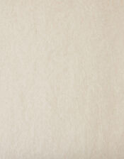 Plain Tassel Scarf, Natural (NATURAL), large