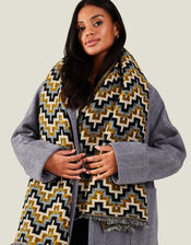 Elizabeth Woven Blanket Scarf, , large