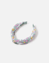 Ditsy Print Knot Headband, , large