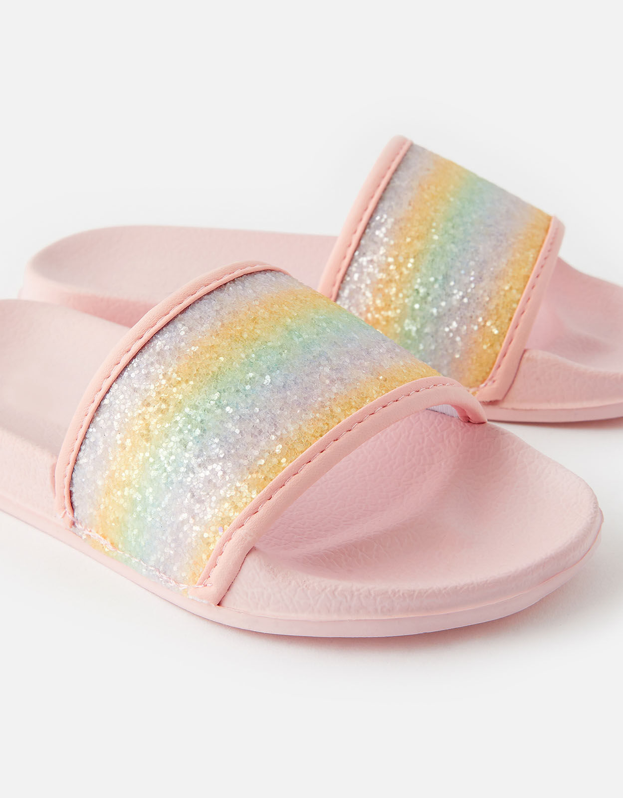 Girls sparkly sliders deals