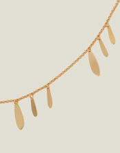 Leaf Longline Rope Necklace, , large