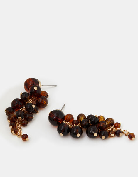 Mini Cascade Bead Drop Earrings, , large