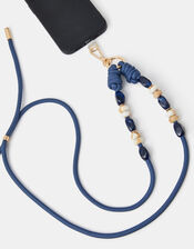 Beaded Cord Phone Strap, , large