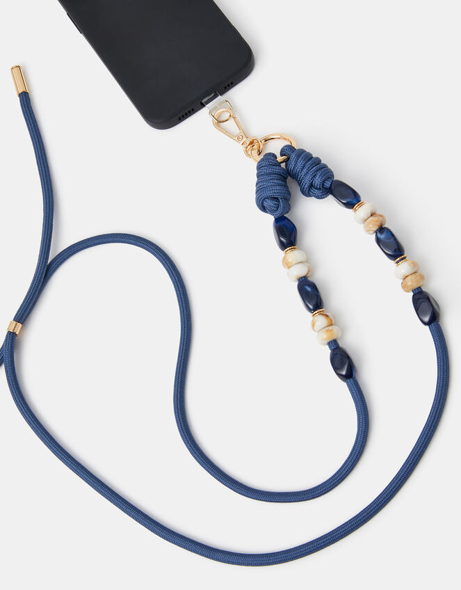 Beaded Cord Phone Strap, , large