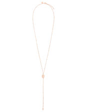 Healing Stone Rose Quartz Pendant Necklace, , large